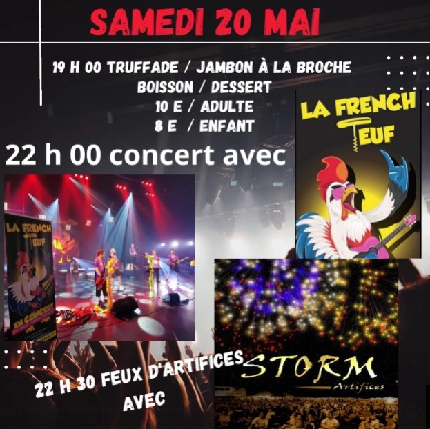 Buzet sur Tarn fête annuelle programme samedi 20 mai