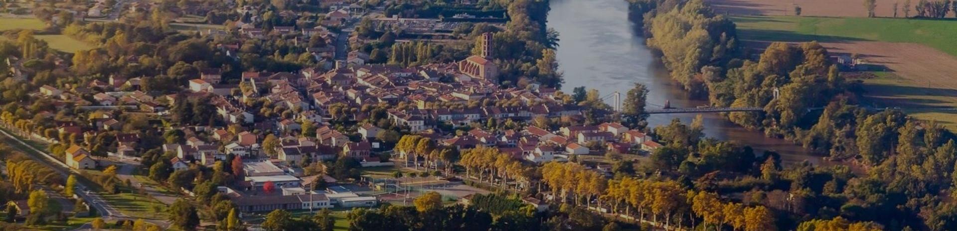 Paysage de Buzet-sur-Tarn