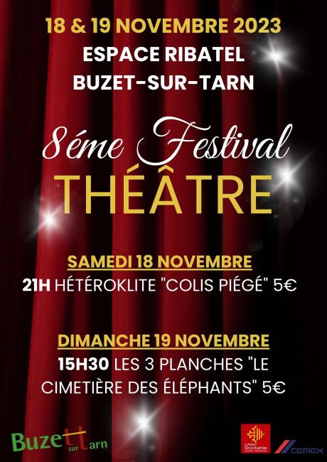 Buzet sur Tarn - 8eme festivale de théâtre