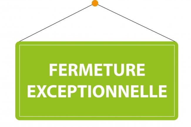 fermeture 15/16 mai