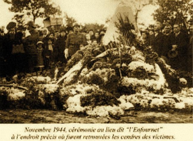 Novembre 1944 cérémonie