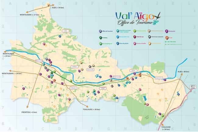 Val'Aïgo carte touristique page 1