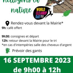 Buzet sur Tarn - World Clean Up Day 2023