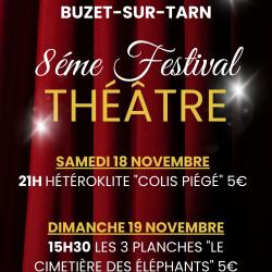 Buzet sur Tarn - 8eme festivale de théâtre